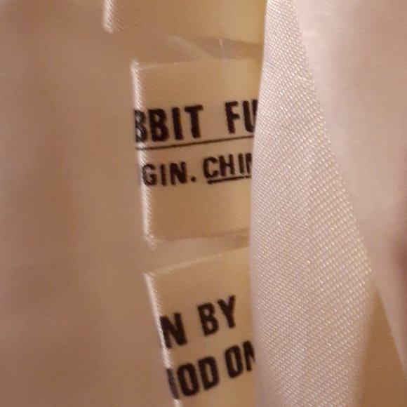 REAL FUR CROP JACKET VINTAGE ZIPPER super soft! - Picture 6 of 8